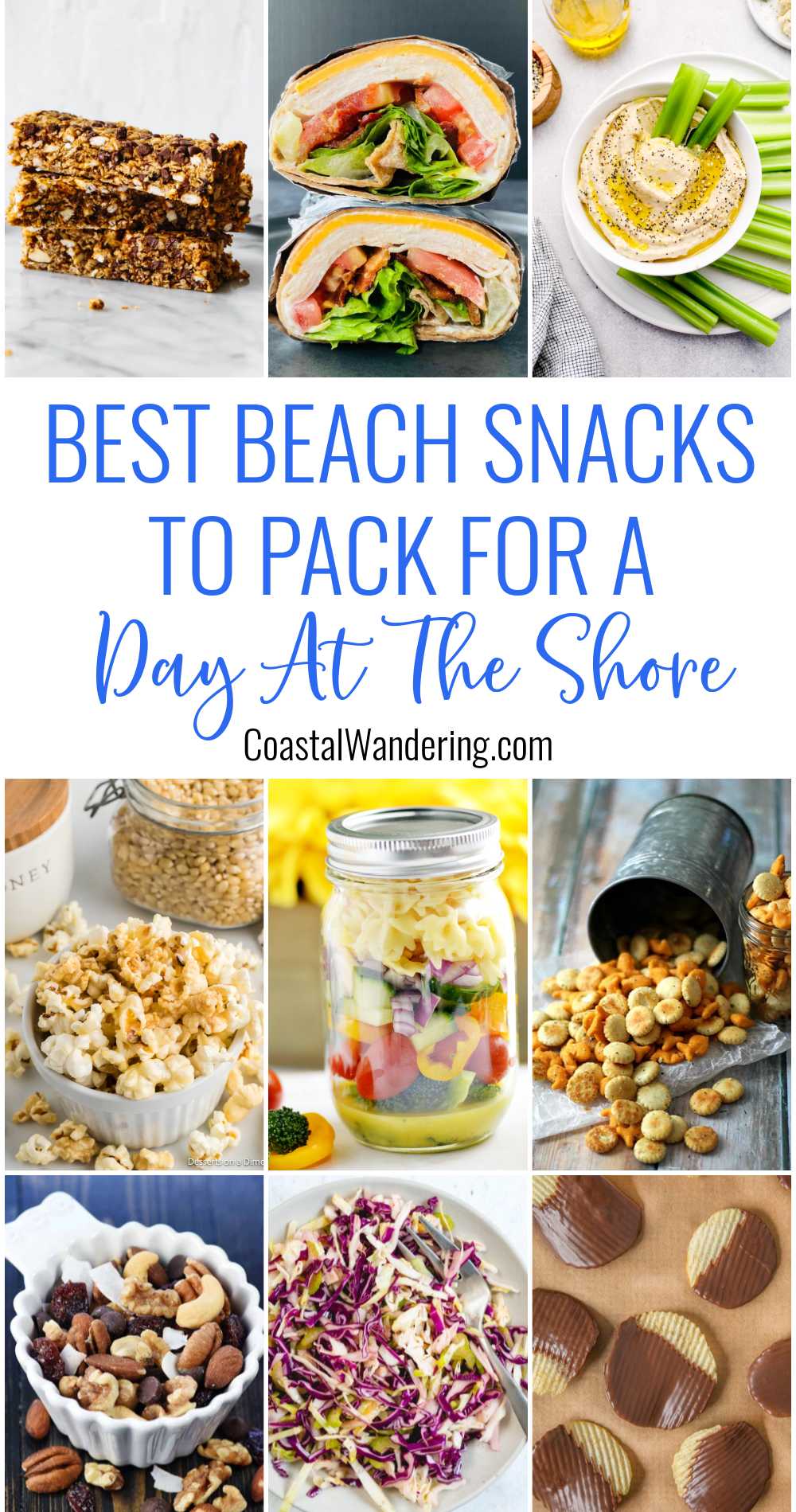 21 Best Beach Snacks To Pack For A Day On The Shore Coastal Wandering