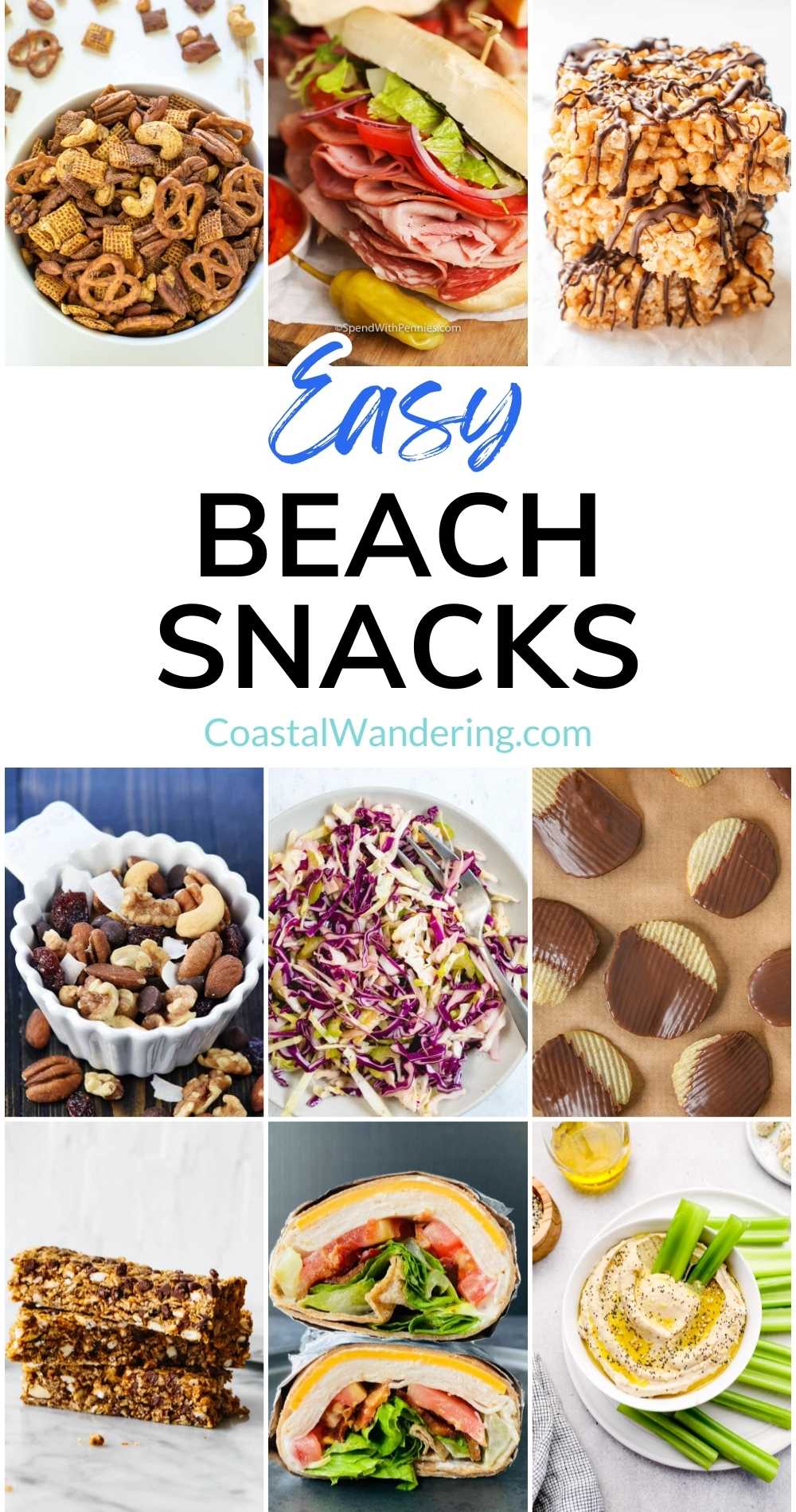 21 Best Beach Snacks To Pack For A Day On The Shore Coastal Wandering