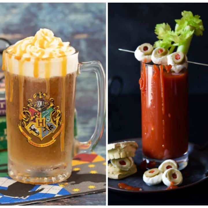 Butter beer, bloody Mary