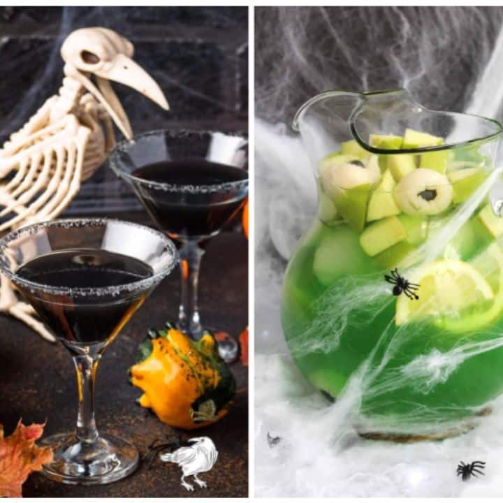 Raven martini
, green sangria