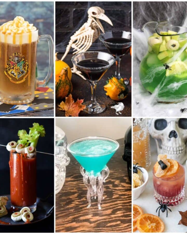 Halloween cocktails with vodka