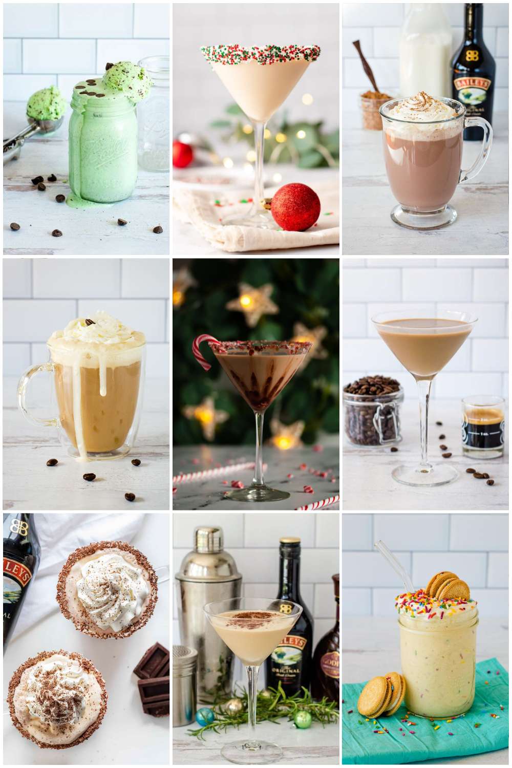 Christmas drinks with Baileys