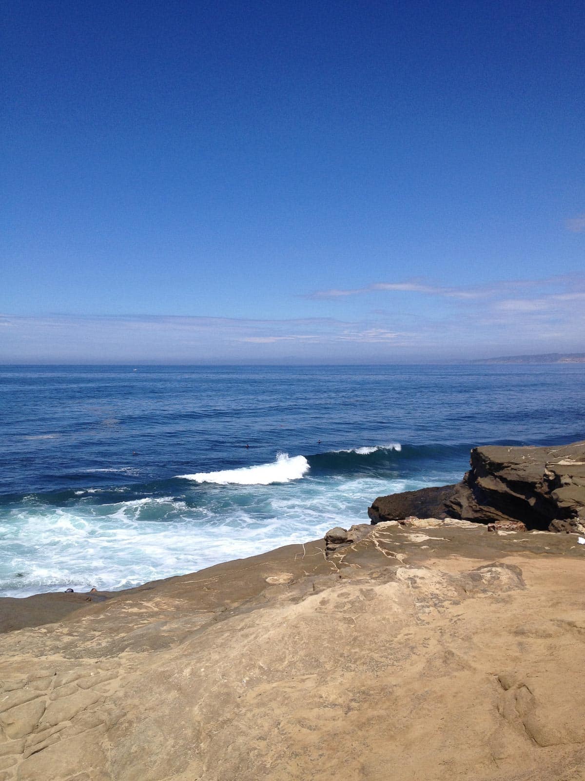 View along the Pacific Coast Highway in California.