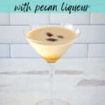 Pecan pie martini recipe with pecan liqueur