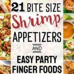 21 Bite size shrimp appetizers and easy party finger foods.