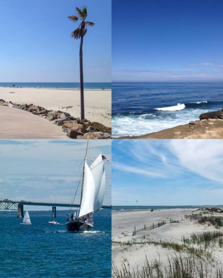 Coastal USA road trip ideas