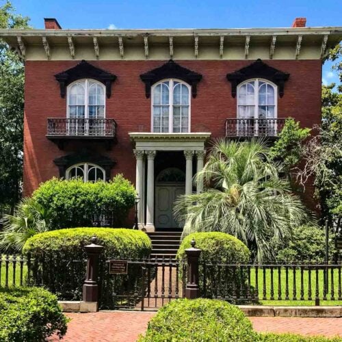 Film location Mercer Williams House, Savannah