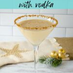 Eggnog martini recipe with vodka