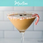 Peppermint espresso martini.