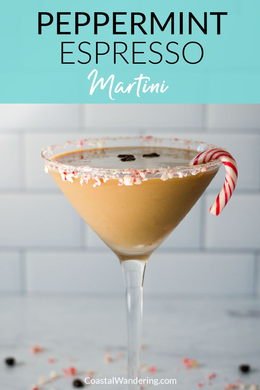 Peppermint espresso martini.