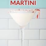 Peppermint martini