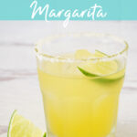 Pineapple coconut margarita