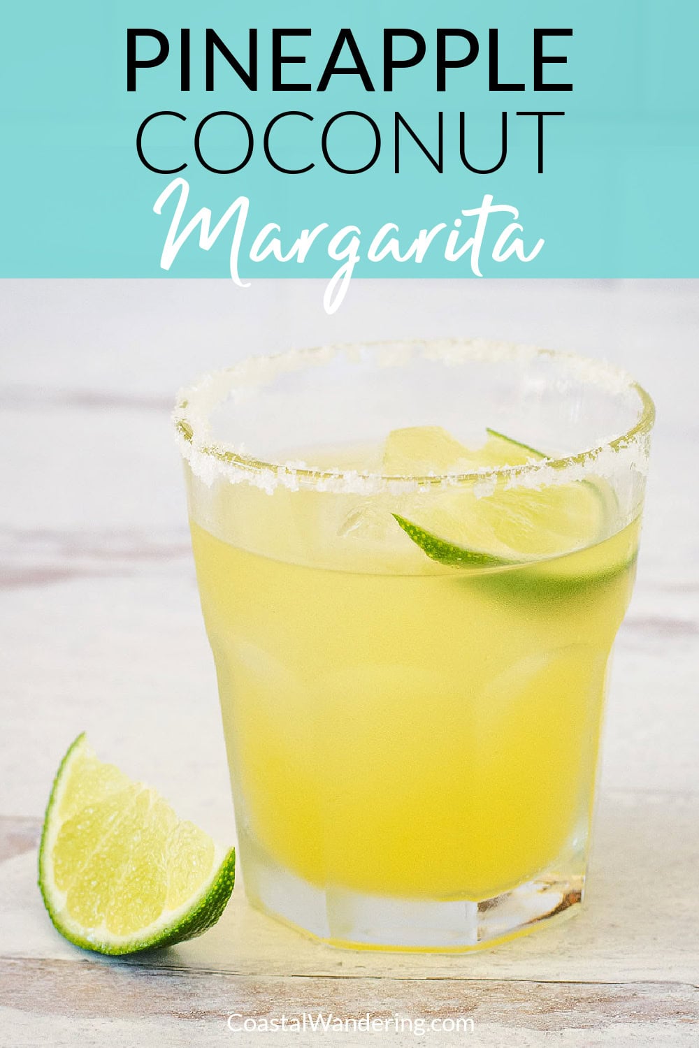 Easy 1800 Coconut Tequila Margarita Recipe with Pineapple Coastal