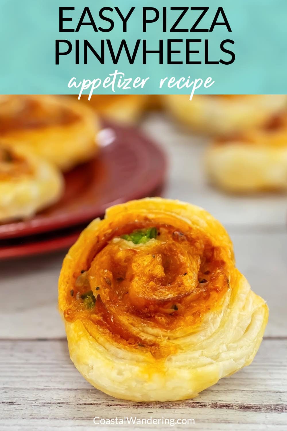 Easy pizza pinwheels appetizer recipe