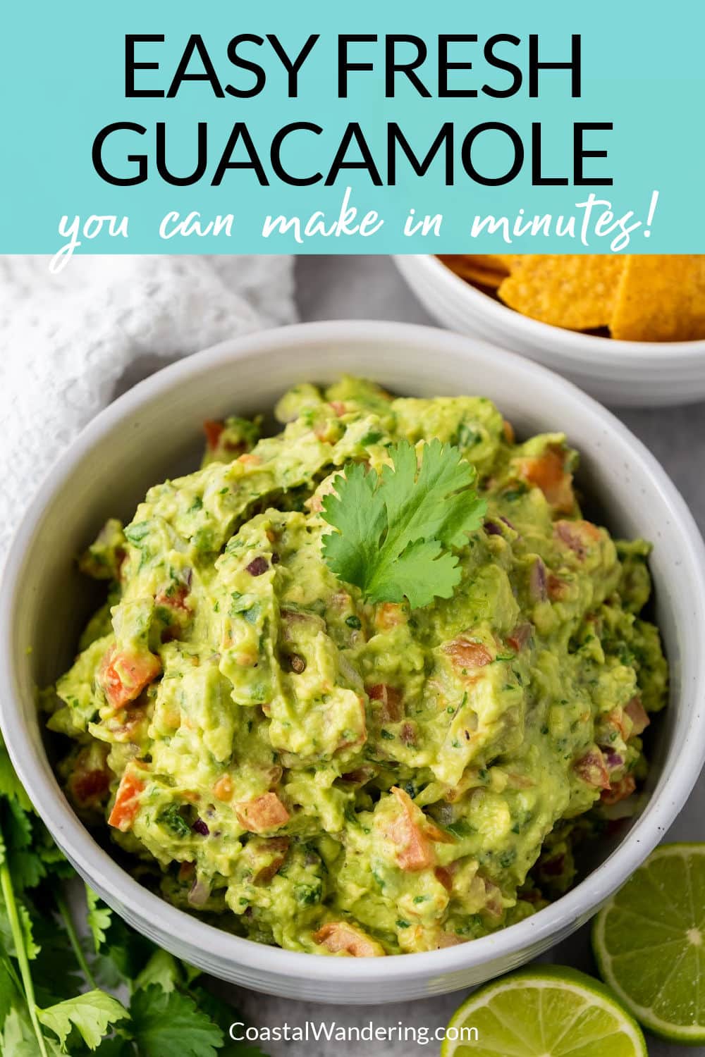 Easy fresh guacamole you can make in minutes.